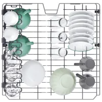 Mașină de spălat vase Candy CF 3E7L0S / Silver photo 11