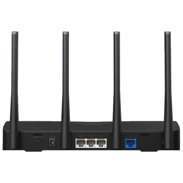 Wi-Fi Router Mercusys MR27BE 688 Mbps / 2880 Mbit/s / Black photo 2