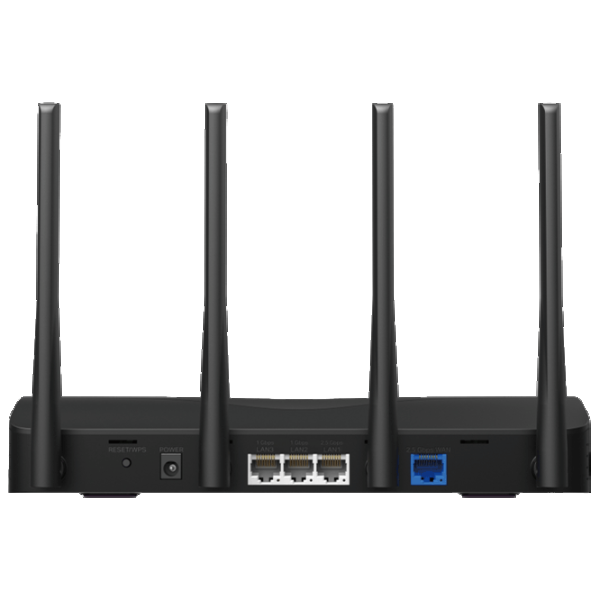 Wi-Fi Router Mercusys MR27BE 688 Mbps / 2880 Mbit/s / Black photo 2