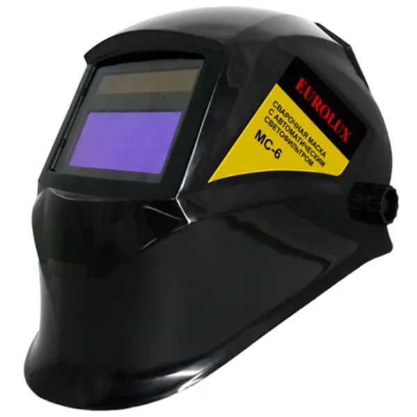 Masca pentru sudat Eurolux MC-6 Black / 1 photo 1