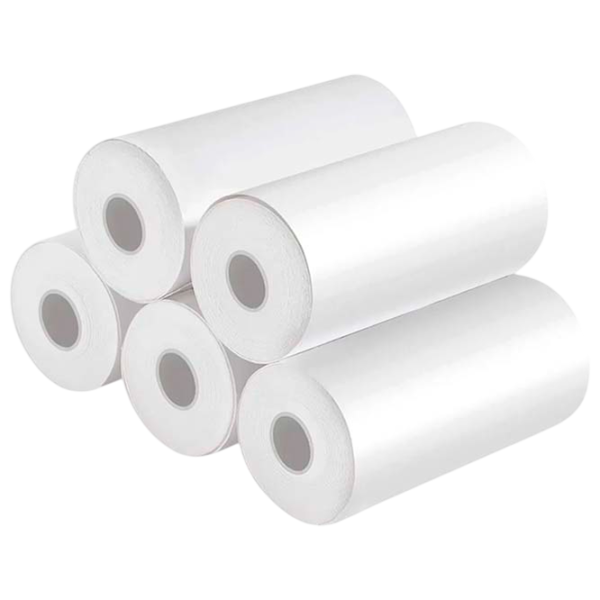 Бумага для замены Eschen Thermal Mini Printer Printing Paper Hârtie / Белый photo 2