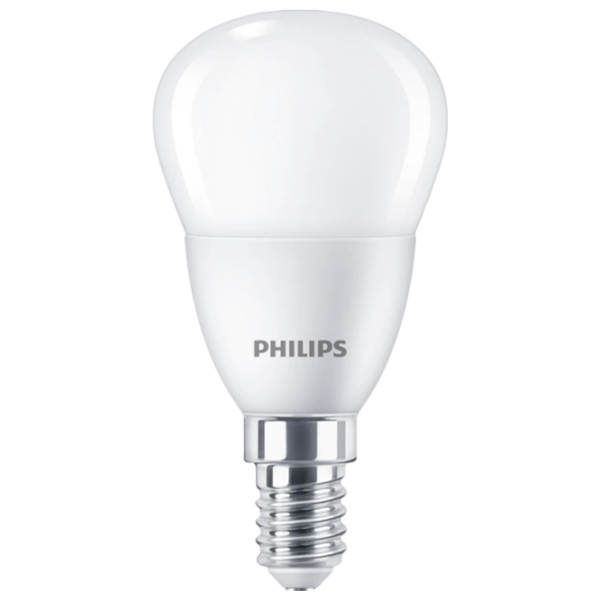 Лампочка светодиодная Philips CorePro LED luster 929002969602 E14 / 5 Вт / 2700 K / 806лм / White photo 1 Лампочка светодиодная Philips CorePro LED luster 929002969602 E14 / 5 Вт / 2700 K / 806лм / White photo 1
