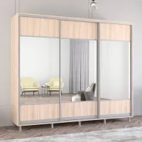 Шкаф Mobildor-Lux Aron 260 x 60см x 220 / ЛДСП / Sonoma photo 3