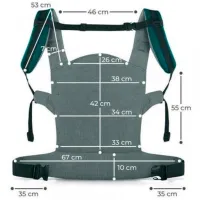Переноска для детей KinderKraft Milo (5902533919949) 20 кг / Зеленый photo 3