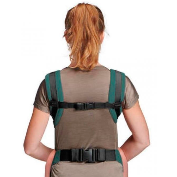 Marsupiu pentru copii KinderKraft Milo (5902533919949) 20 kg / Green photo 5 Marsupiu pentru copii KinderKraft Milo (5902533919949) 20 kg / Green photo 5