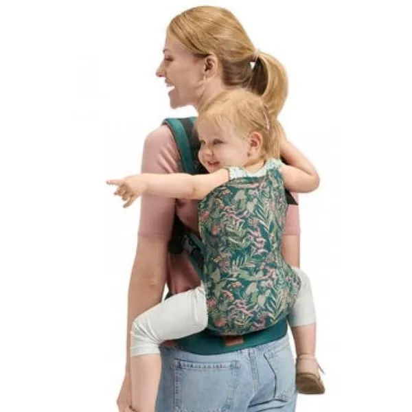 Marsupiu pentru copii KinderKraft Milo (5902533919949) 20 kg / Green photo 6 Marsupiu pentru copii KinderKraft Milo (5902533919949) 20 kg / Green photo 6