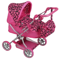 Cărucior pentru păpuși Baby Mix Viola 19772 Pentru plimbare / 3+