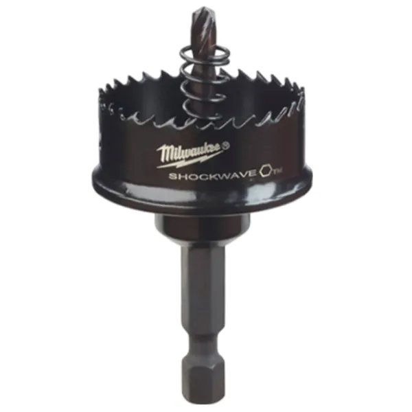 Carotă Milwaukee Shockwave Bimetal / Hexaedre photo 2 Carotă Milwaukee Shockwave Bimetal / Hexaedre photo 2