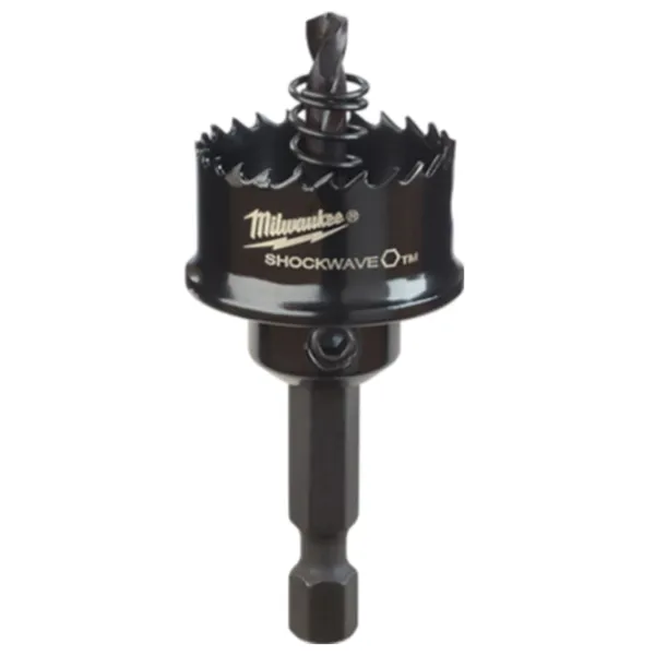 Carotă Milwaukee Shockwave Bimetal / Hexaedre photo 1 Carotă Milwaukee Shockwave Bimetal / Hexaedre photo 1