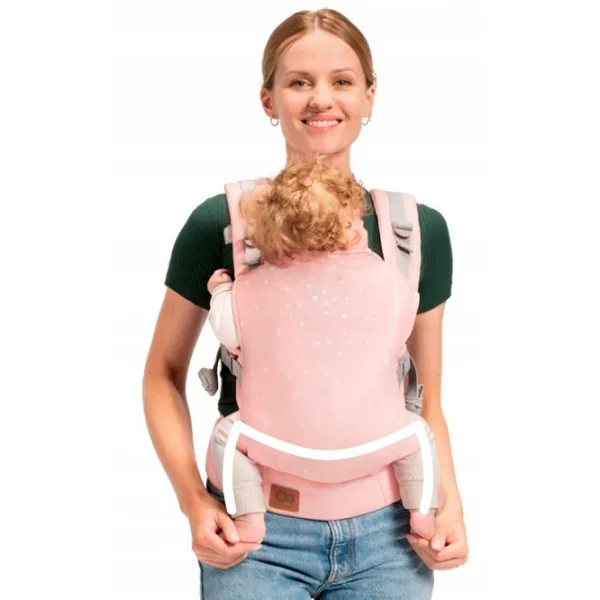 Переноска для детей KinderKraft Nino (5902533919444) 20 кг / Розовый photo 4 Переноска для детей KinderKraft Nino (5902533919444) 20 кг / Розовый photo 4