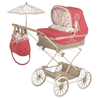 Cărucior pentru păpuși DeCuevas Martina 2020 82033  Pentru plimbare / 5+