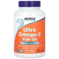 Vitamine și minerale Now Foods ULTRA OMEGA 3 (733739016621) 180 capsule