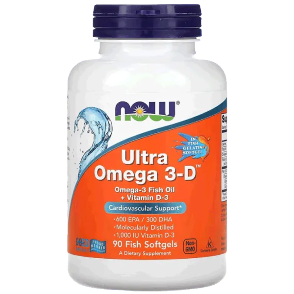 Vitamine și minerale Now Foods ULTRA OMEGA 3-D (733739016638) 90 capsule photo 1 Vitamine și minerale Now Foods ULTRA OMEGA 3-D (733739016638) 90 capsule photo 1