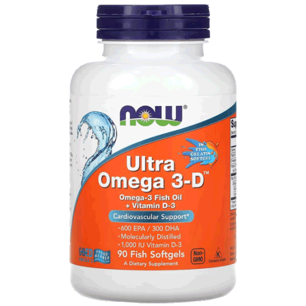 Vitamine și minerale Now Foods ULTRA OMEGA 3-D (733739016638) 90 capsule photo 1 Vitamine și minerale Now Foods ULTRA OMEGA 3-D (733739016638) 90 capsule photo 1