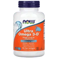 Vitamine și minerale Now Foods ULTRA OMEGA 3-D (733739016638) 90 capsule