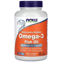 Vitamine și minerale Now Foods Omega-3 (733739016522) 200