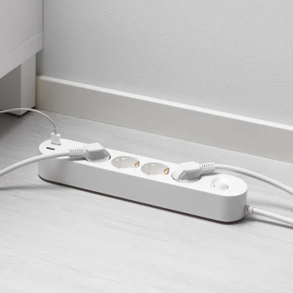 Prelungitor Ikea Koppla 3 m White photo 2 Prelungitor Ikea Koppla 3 m White photo 2