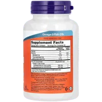 Vitamine și minerale Now Foods Omega-3 (733739016508) 100 capsule photo 2
