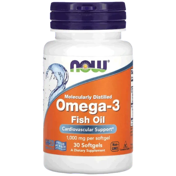 Витамины и минералы Now Foods Omega-3 (733739016492) 30 капсул photo 1 Витамины и минералы Now Foods Omega-3 (733739016492) 30 капсул photo 1