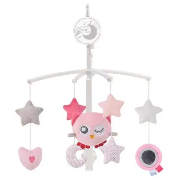 Carusel muzical Zopa Owl White / Poliester photo 1