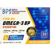 Vitamine și minerale Balkan Pharmaceuticals Omega 3 Essential (4840982011252) 30 capsule photo 3