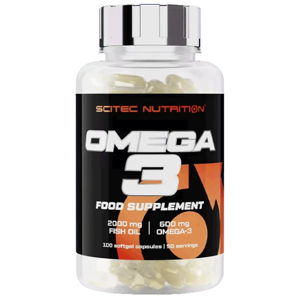 Витамины и минералы Scitec Nutrition OMEGA 3 (728633101214) 100 капсул photo 1 Витамины и минералы Scitec Nutrition OMEGA 3 (728633101214) 100 капсул photo 1