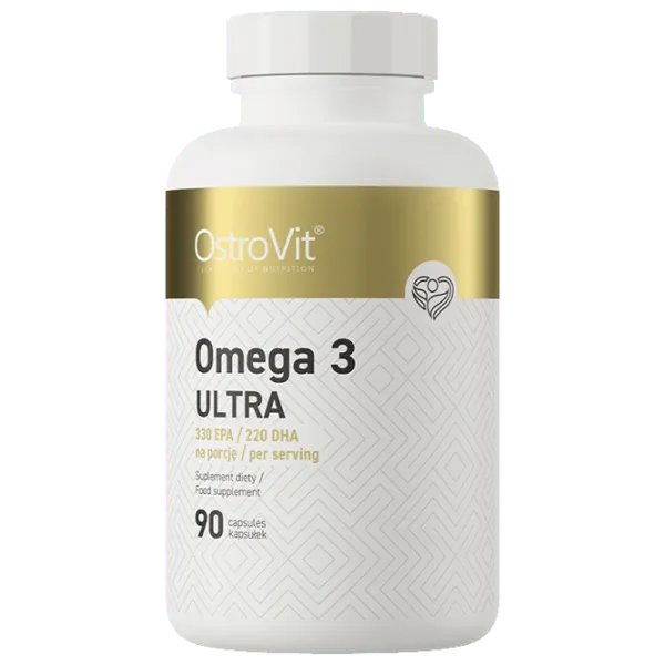 Vitamine și minerale OstroVit Omega 3 ULTRA (5902232619041) 90 capsule photo 1