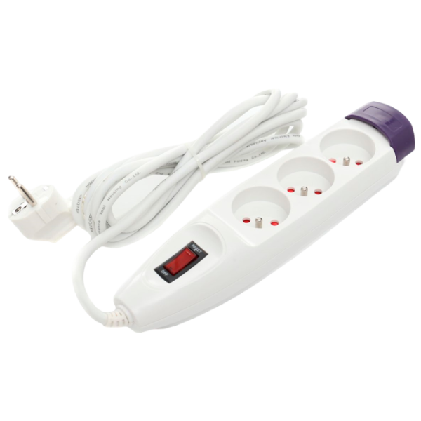 Удлинитель Kraft&Dele Professional KD4011 3 м Белый photo 1