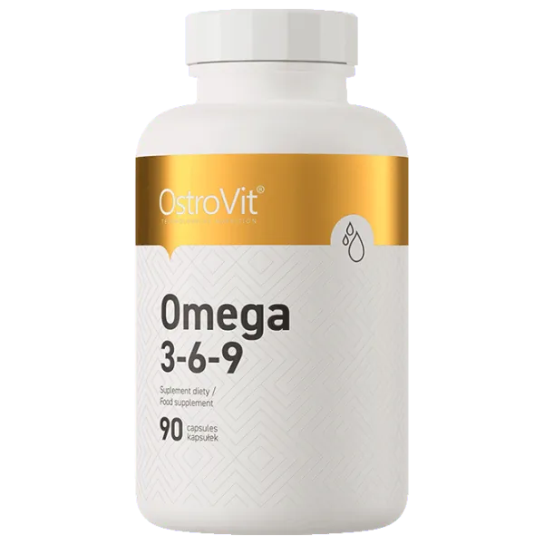 Витамины и минералы OstroVit OMEGA 3-6-9 (5903246220339) 90 капсул photo 1 Витамины и минералы OstroVit OMEGA 3-6-9 (5903246220339) 90 капсул photo 1