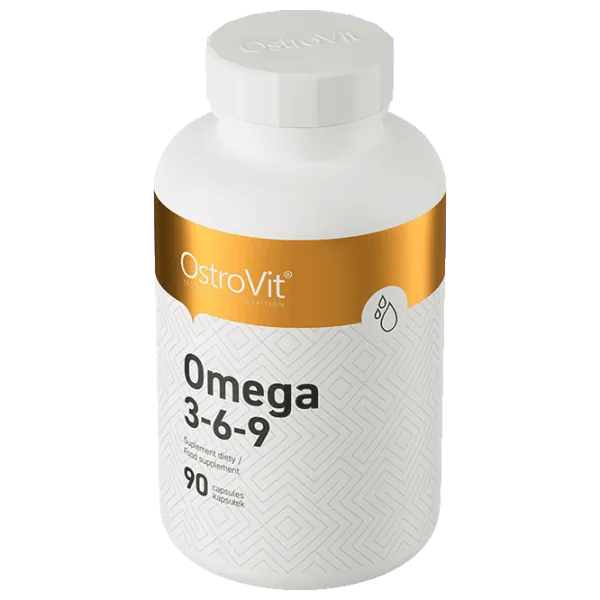 Витамины и минералы OstroVit OMEGA 3-6-9 (5903246220339) 90 капсул photo 2 Витамины и минералы OstroVit OMEGA 3-6-9 (5903246220339) 90 капсул photo 2