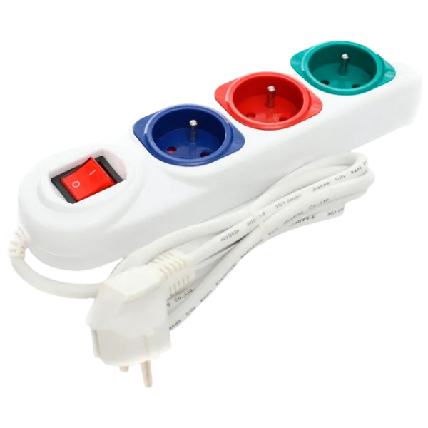 Prelungitor Kraft&Dele KD4005 1.5 m White photo 1