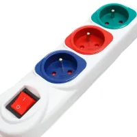 Prelungitor Kraft&Dele KD4005 1.5 m White photo 3