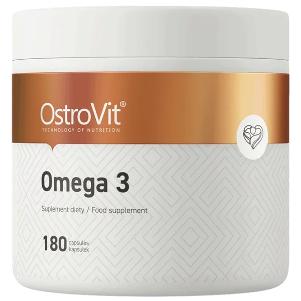 Витамины и минералы OstroVit OMEGA 3 (5902232613124) 180 капсулы photo 1 Витамины и минералы OstroVit OMEGA 3 (5902232613124) 180 капсулы photo 1