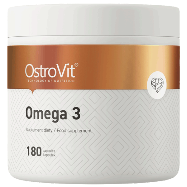 Витамины и минералы OstroVit OMEGA 3 (5902232613124) 180 капсулы photo 1 Витамины и минералы OstroVit OMEGA 3 (5902232613124) 180 капсулы photo 1