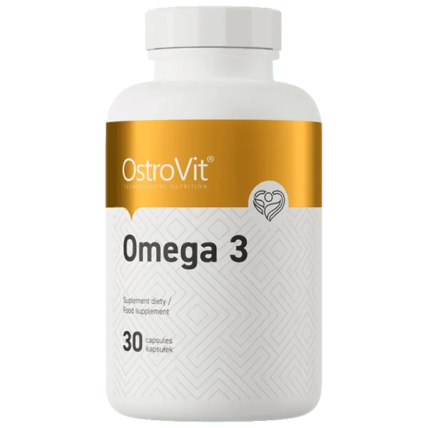 Vitamine și minerale OstroVit OMEGA 3 (5902232613117) 30 capsule photo 1 Vitamine și minerale OstroVit OMEGA 3 (5902232613117) 30 capsule photo 1