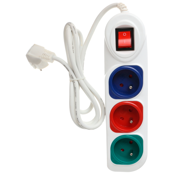 Удлинитель Kraft&Dele KD4007 5 м Белый photo 4