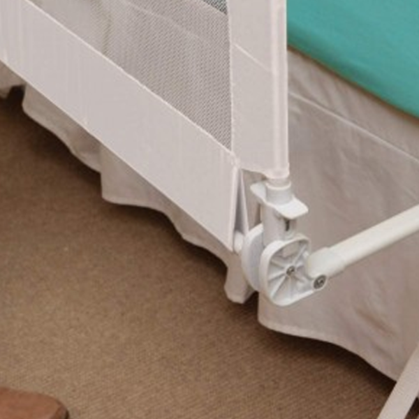 Barieră pentru pătuț DreamBaby F719  White / Textil photo 3