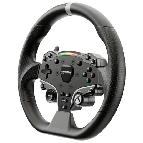 Volan Moza Racing R5 V2 Set Cu fir / 22 buttons / Black photo 3