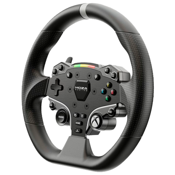 Volan Moza Racing R5 V2 Set Cu fir / 22 buttons / Black photo 3