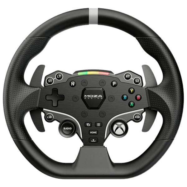 Volan Moza Racing R5 V2 Set Cu fir / 22 buttons / Black photo 9