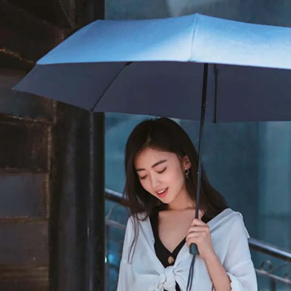 Umbrelă Ninetygo Oversized Portable Umbrella Automat / Gray photo 4