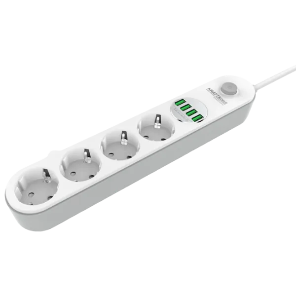 Prelungitor Kraft&Dele KD4030 2 m White photo 1