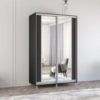 Dulap Mobildor-Lux Aron K2 150 x 60 x 200 / PAL / Antracit photo 3