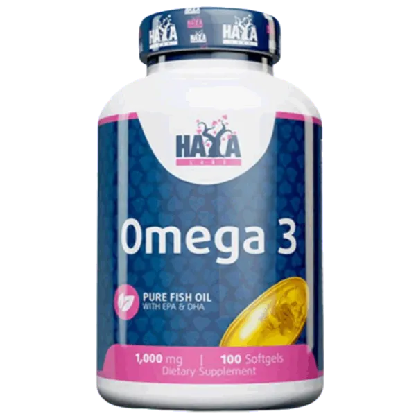 Витамины и минералы Haya Labs OMEGA 3 (853809007349) 100 капсул photo 1 Витамины и минералы Haya Labs OMEGA 3 (853809007349) 100 капсул photo 1