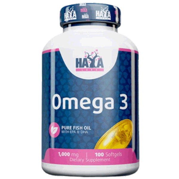 Витамины и минералы Haya Labs OMEGA 3 (853809007349) 100 капсул photo 1 Витамины и минералы Haya Labs OMEGA 3 (853809007349) 100 капсул photo 1