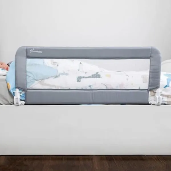 Барьер для кроватки DreamBaby G7700  Grey / Сетка photo 2