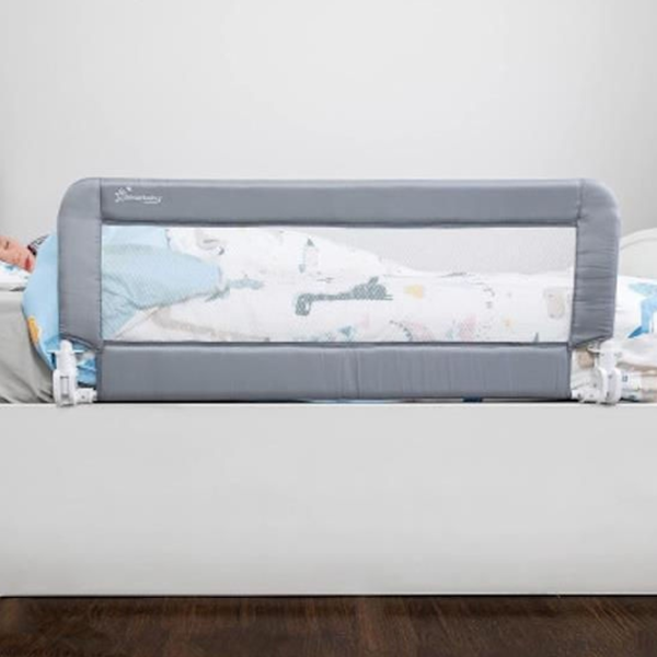 Барьер для кроватки DreamBaby G7700  Grey / Сетка photo 2