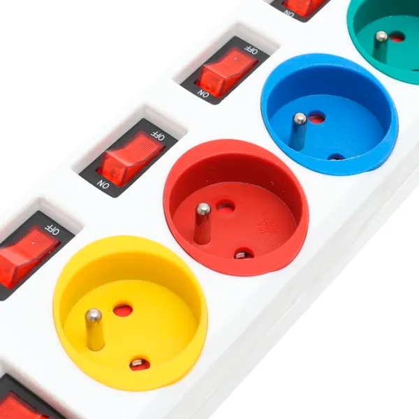 Удлинитель Kraft&Dele KD4002 5 м Белый photo 4