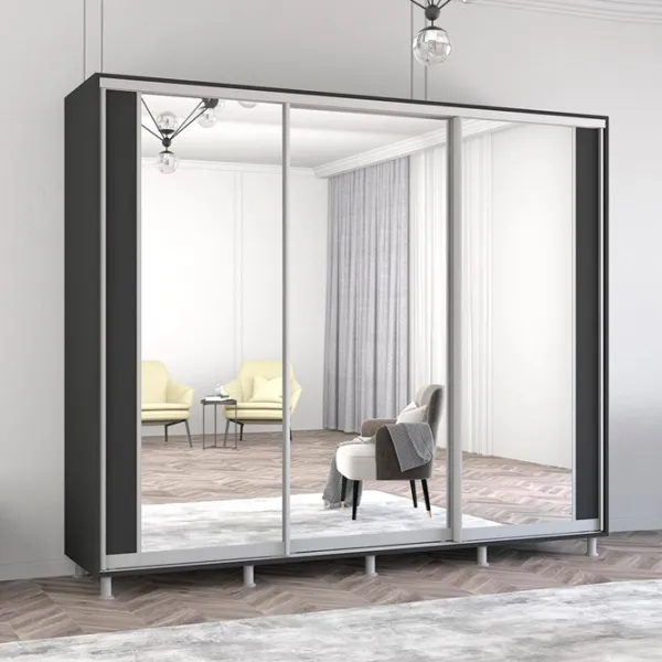 Dulap Mobildor-Lux Aron K2 270 x 60 x 200 / PAL / Antracit photo 2