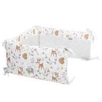 Protectie interioară pentru pătuț Sensillo 22308  Multicolor / Bumbac